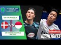 Viktor axelsen den vs anthony sinisuka ginting ina  qf  all england open 2024