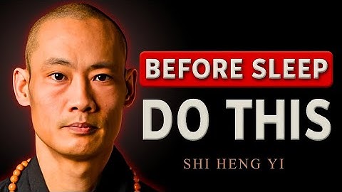 Shaolin Wisdom: MANIFEST Anything While You Sleep Meditation ~ SHI HENG YI