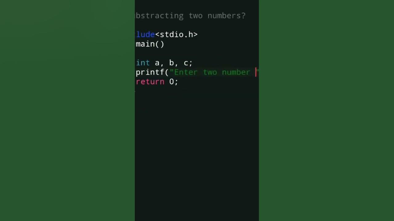 #2 c programming exercise 2||#coding #cprograming #shorts - YouTube