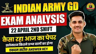 Indian Army Exam 2024 | Army GD 22 April Second Shift Analysis | Army GD Paper 22 April Exam screenshot 4