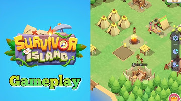 Survivor Island-Idle Game Part 1 - First Gameplay