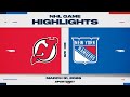 NHL Highlights | Devils vs. Rangers - March 31, 2026