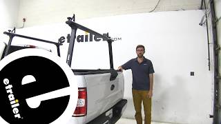 etrailer | Test Fit: Thule TracRac TracONE Truck Bed Ladder Rack on a 2020 Ford F-150