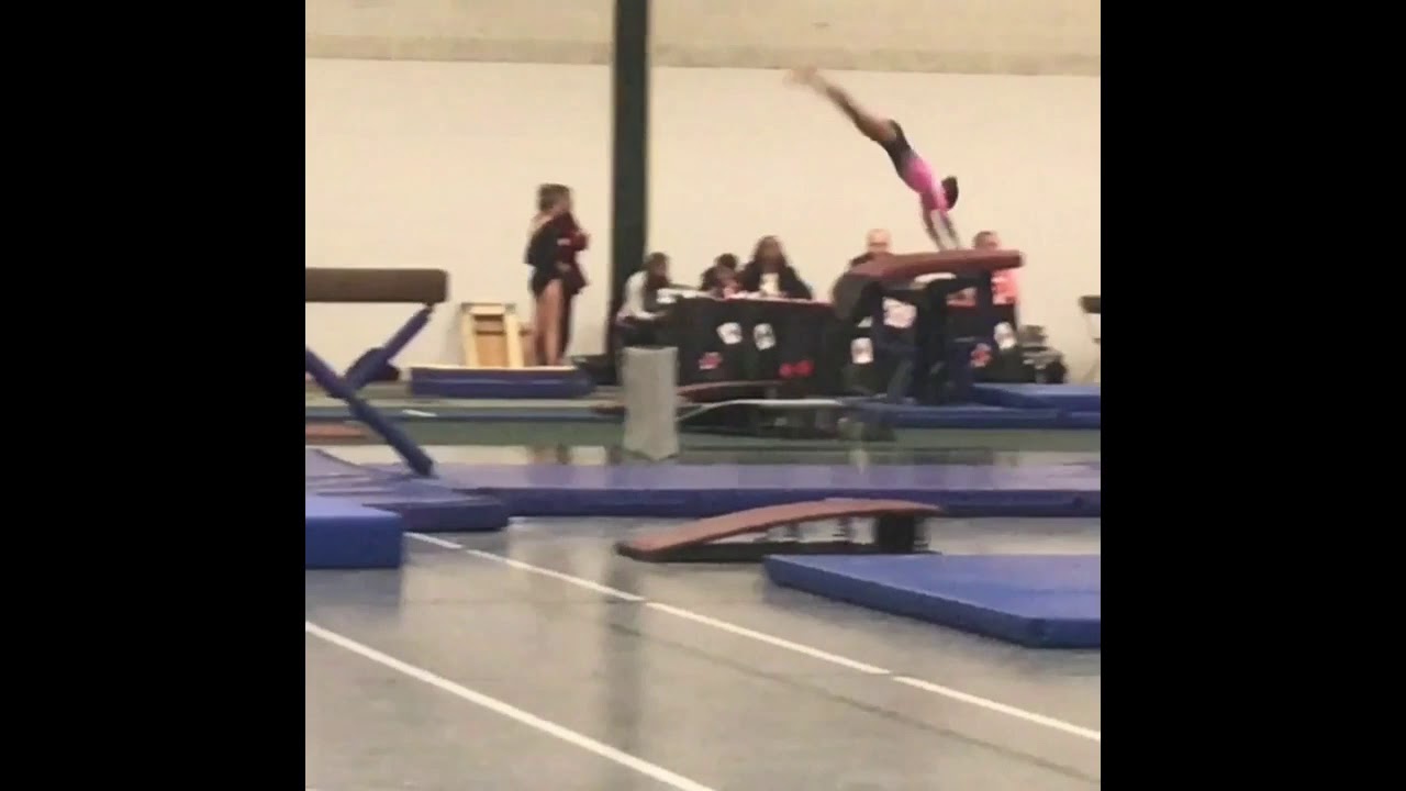 Vault Routine USAG Level 5 Vault routine 9.3|Horton Invitational - YouTube