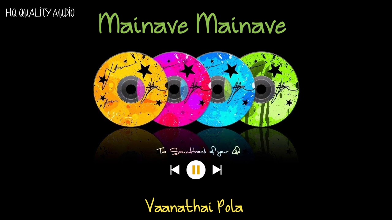 Mainave Mainave  Vaanathai Pola  High Quality Audio 