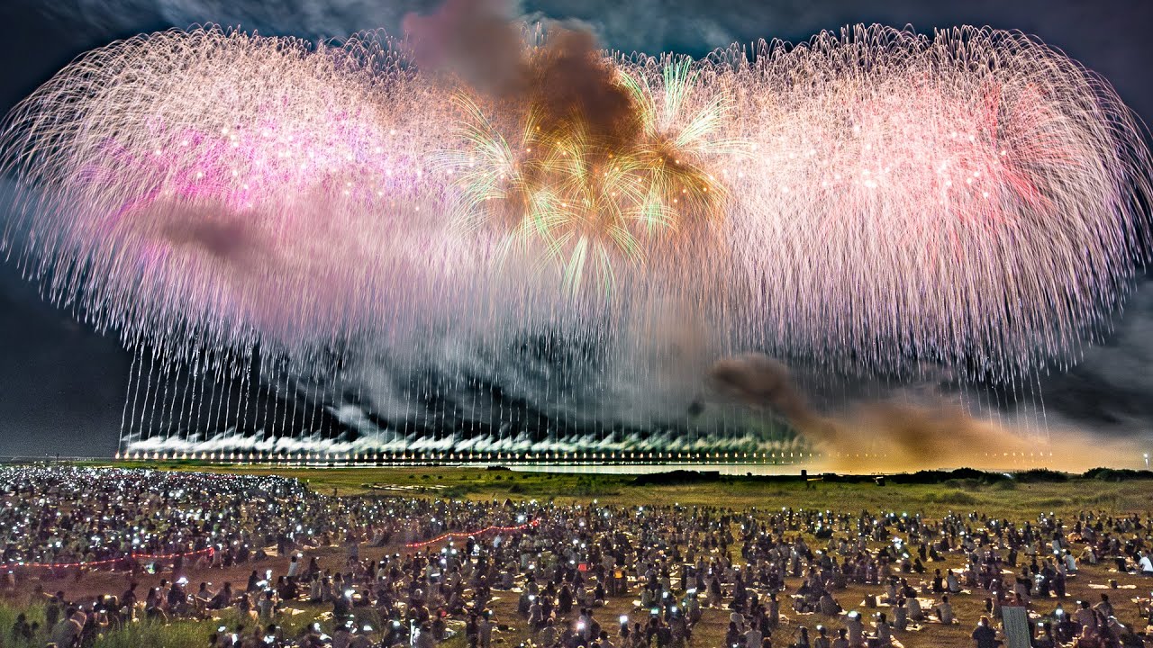 ぎおん柏崎まつり 海の大花火大会 2023 ハイライト - 尺玉100発一斉