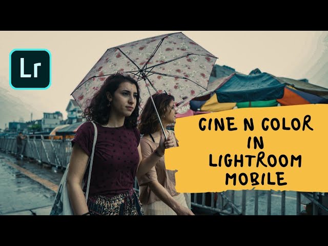 How I edit cine and color | Lightroom Cinematic Street tone