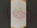 easy embroidery design #embroidery #handembroidery