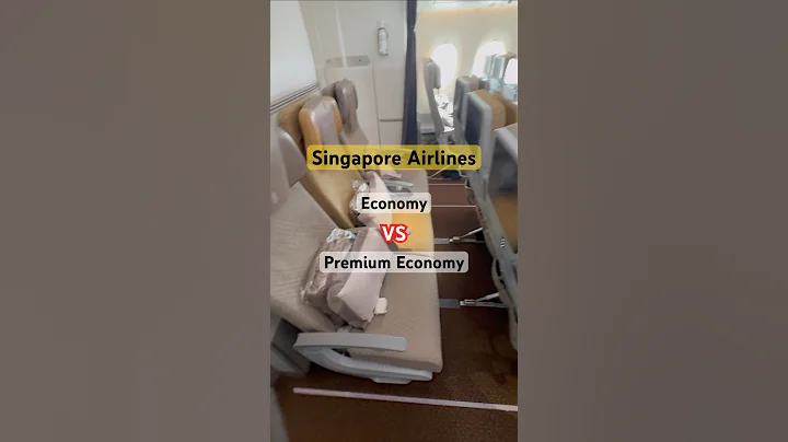 Economy vs Premium Economy A350 - Singapore Airlines