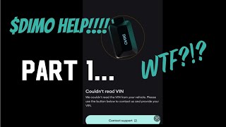 Help!!! WTF is my $DIMO Macaron not working!! Couldn’t read VIN! Part 1! #DIMO
