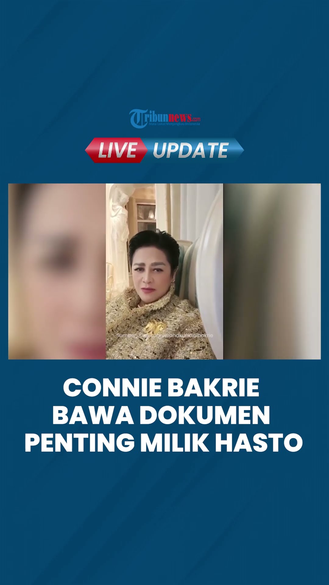 Anggap Ganjal Kasus Hasto Kristiyanto, Connie Bakrie Klaim Bawa Dokumen Sekjen PDIP hingga ke Rusia