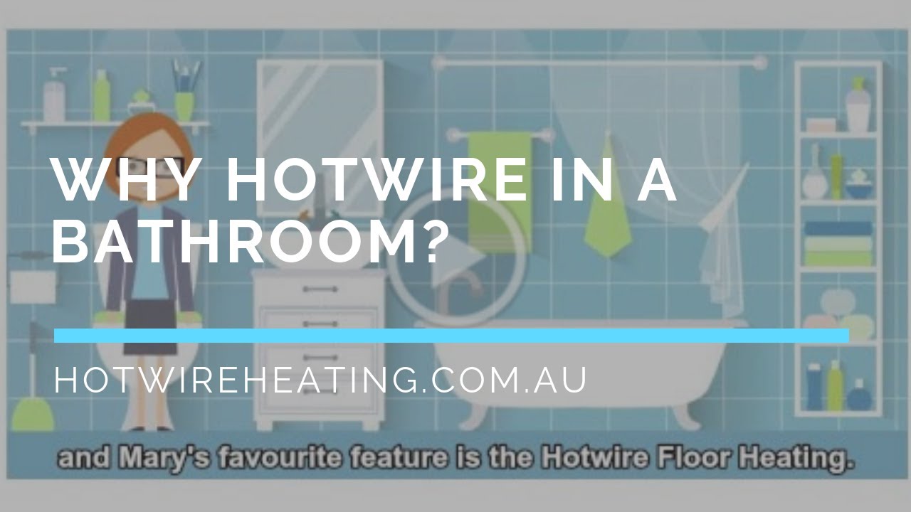 How to heat your bathroom YouTube