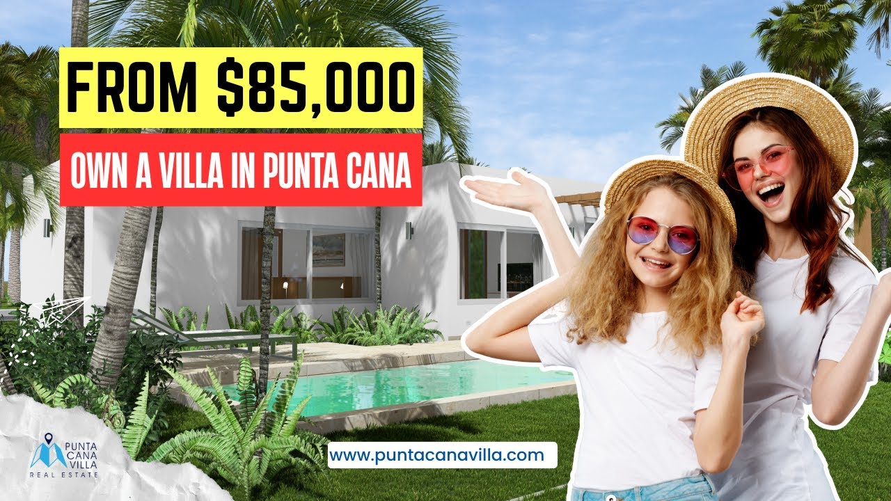 Villa en Punta Cana desde $85k 🇩🇴 | Tour Villa Sole Mío (Ideal Inversión)