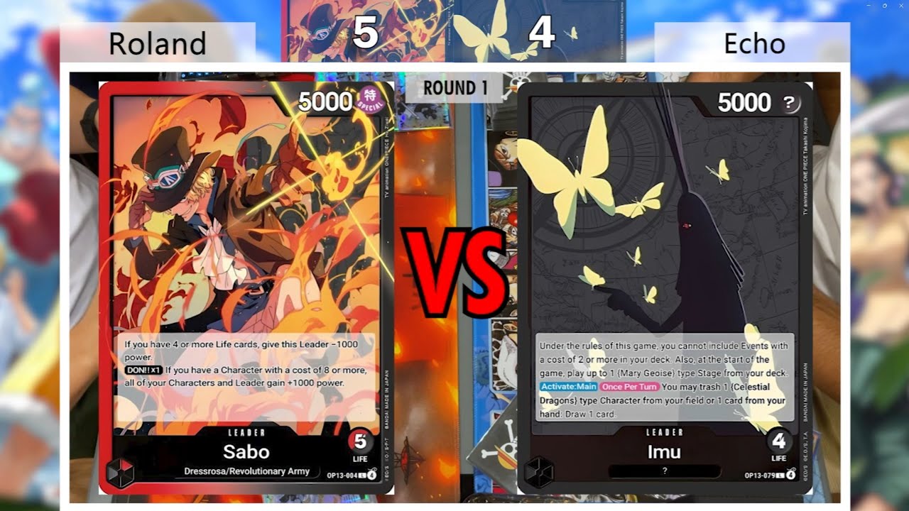 R1 RB Sabo vs B Imu - OP13 [Japstore PH Flagship Battle - 101825 ]