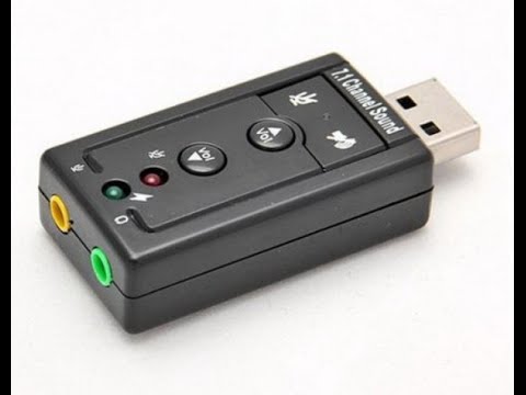 Обзор. Внешний USB 2.0 адаптер, 3d-аудио звуковая карта