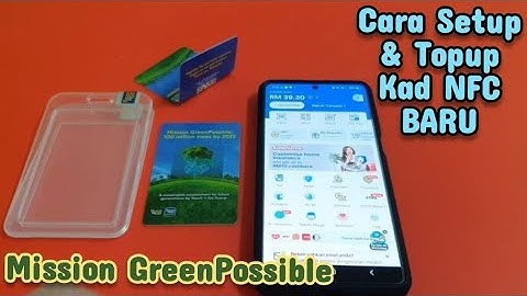 Cara Setup & Top Up Enhanced Touch 