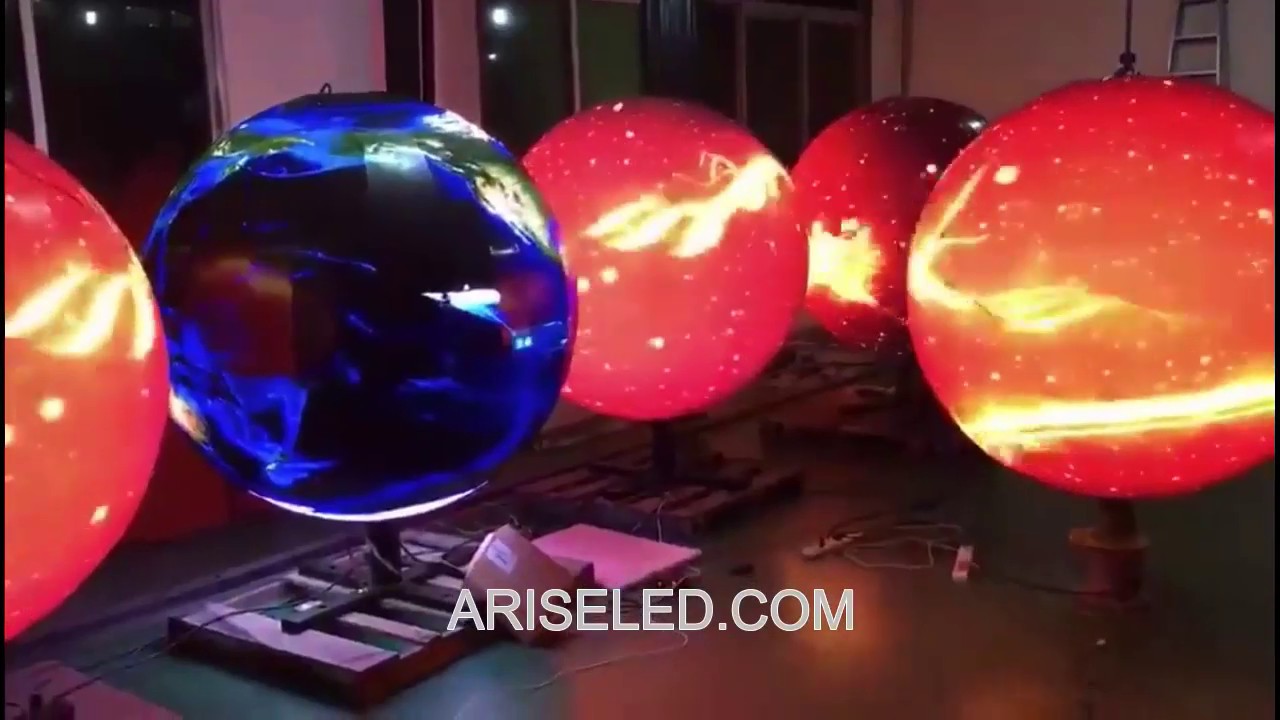 Custom shape 360 degree curve round smd spherical led screen display ball,sphere led displays 360 de