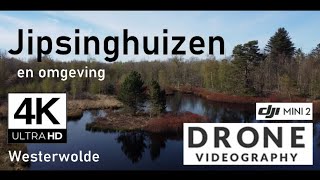 Jipsinghuizen, Groningen 4K Drone Cinematic Westerwolde, Ruiten Aa Dji Mini2