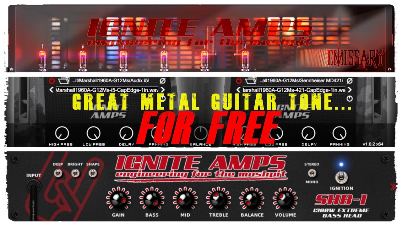 Great Metal Guitar Tone...For Free!!! YouTube