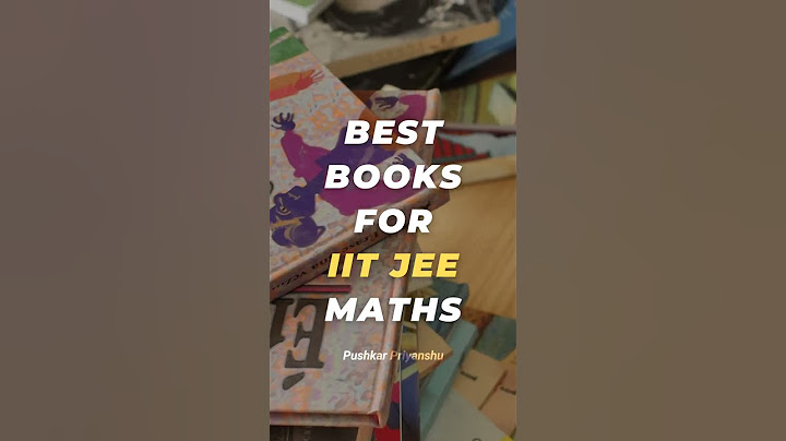 best maths book for iit jee | jee 2023 strategy