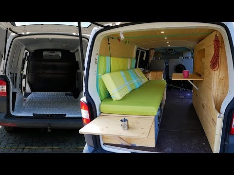 eine Campingbox für den VW T5 / T6 / T6.1 Caravelle - TRAVEL-SLEEP-BOX