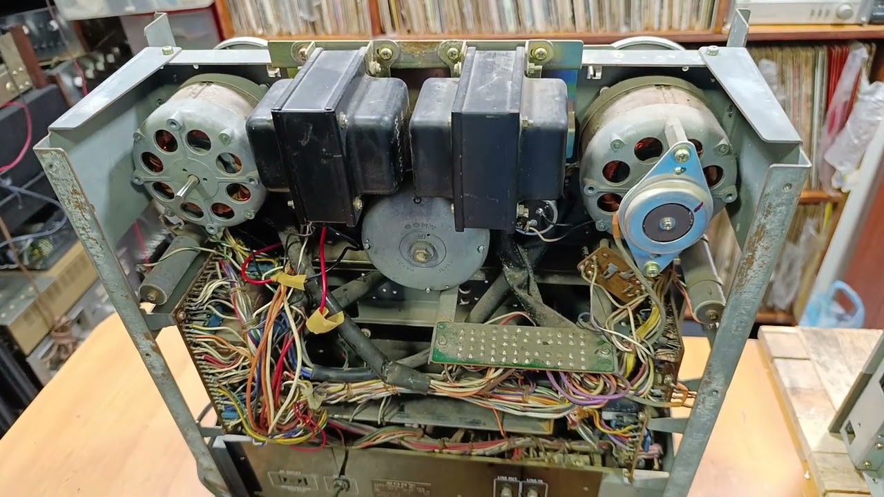 Teac X-20R repair 1 presentation - YouTube