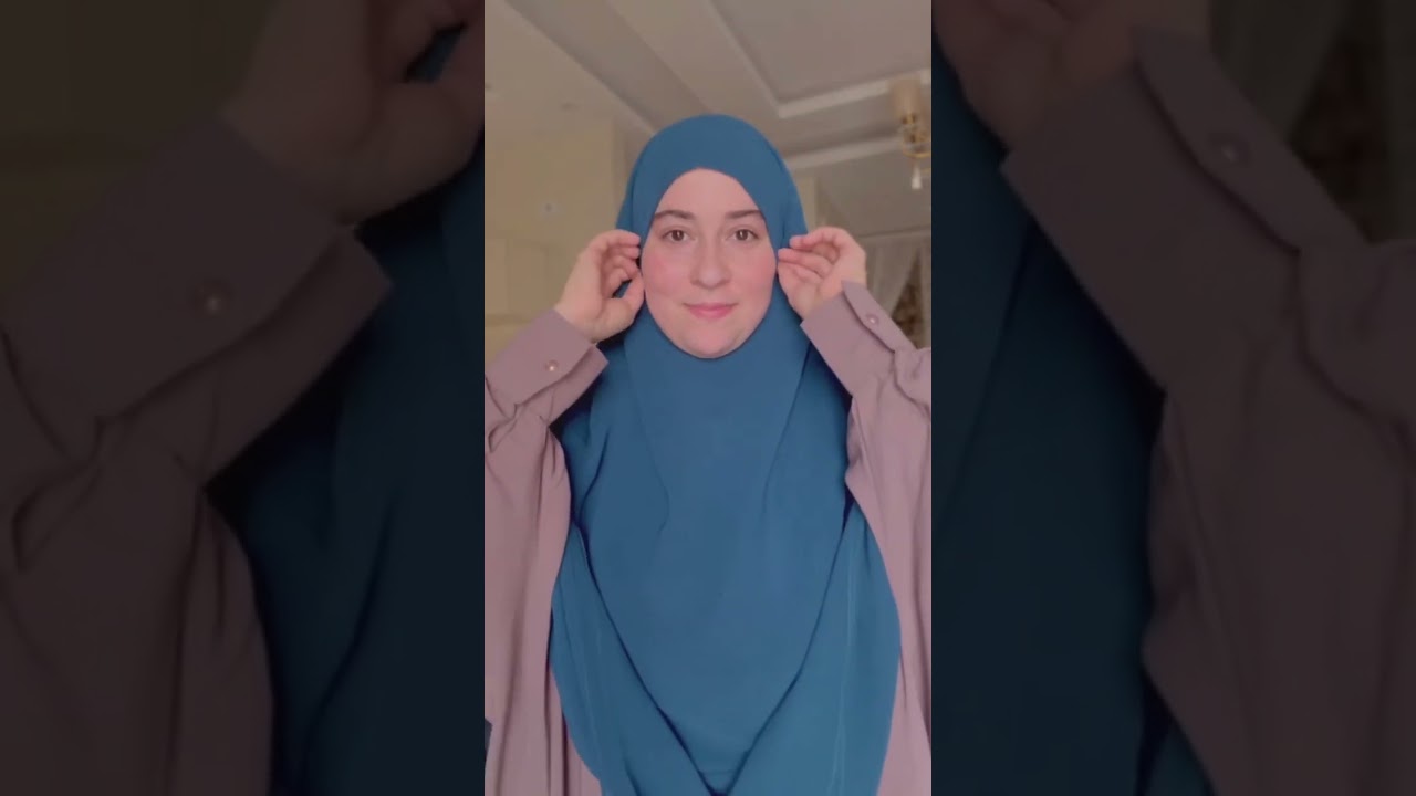 الخمار الاندونيسي اسهل حاجه تلبسيها بدون دبابيس دول تلت طرق تقدري تلبسيه وسهل جداا وعملي وساتر