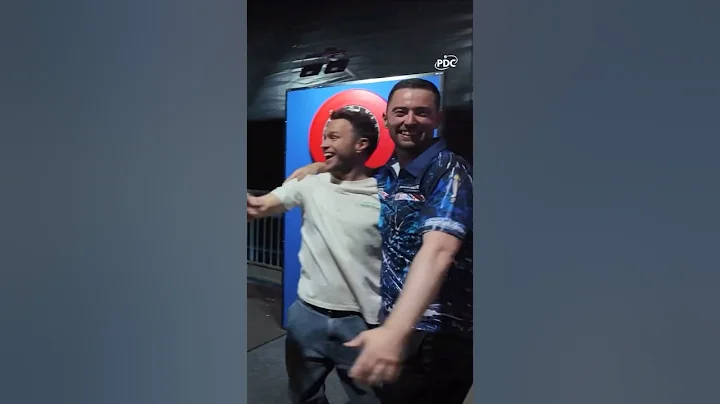 🚨behind the scenes: live 9 darter🚨Luke Humphries Darts Darts