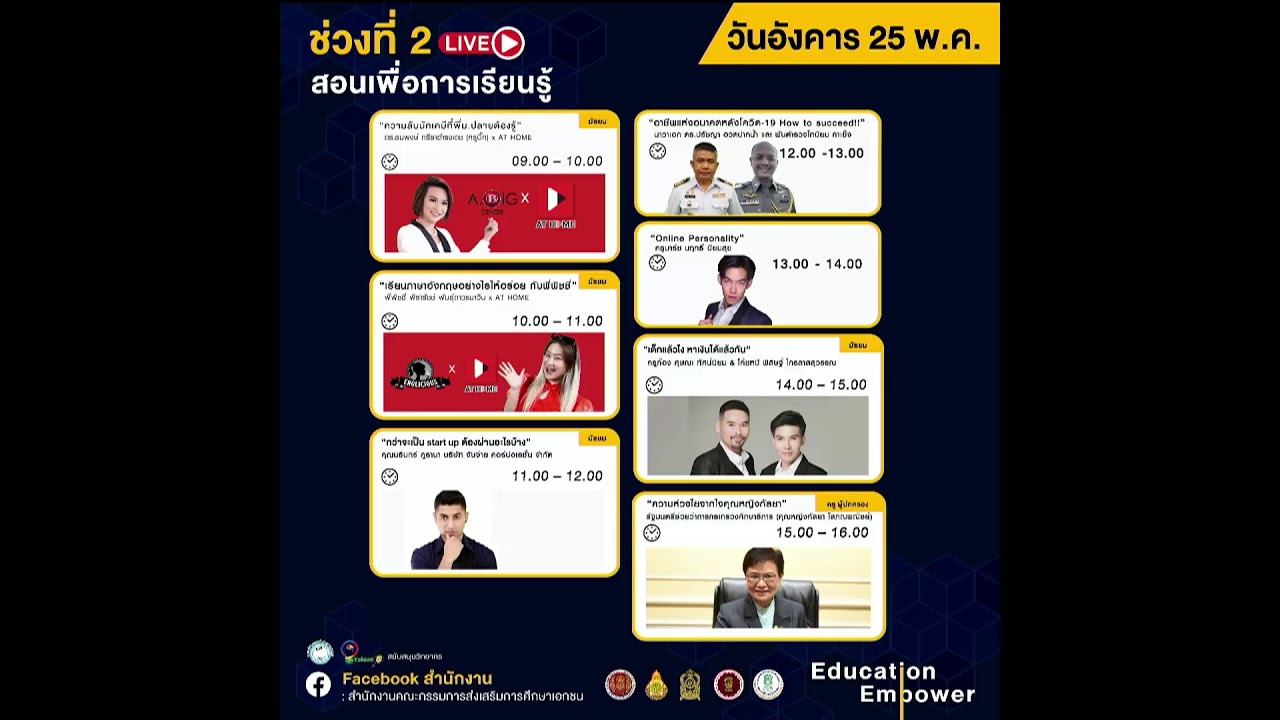 เรียนรู้เพื่อการสอน สอนเพื่อการเรียนรู้ ประจำวันอังคารที่ 25 พฤษภาคม 2564