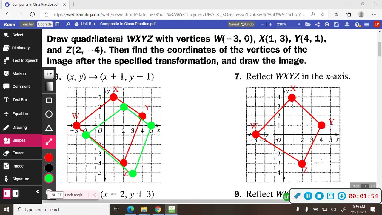 Composite Transformations #1 - YouTube