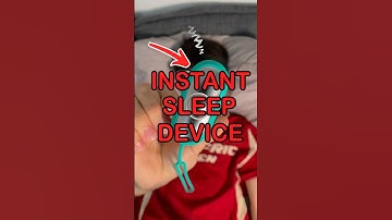 i tested an "instant sleep" device 😴
