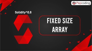 Fixed Size Array | Blockchain | Solidity ^0.8 in Hindi