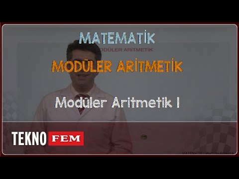 YGS-LYS MATEMATİK - Modüler Aritmetik 1