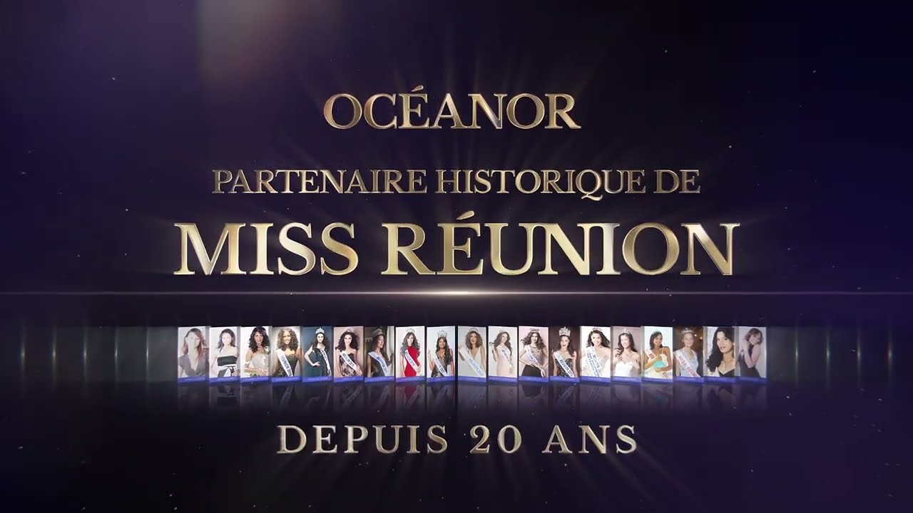 OCEANOR PARTENAIRE HISTORIQUE DE MISS REUNION DEPUIS 20 ANS