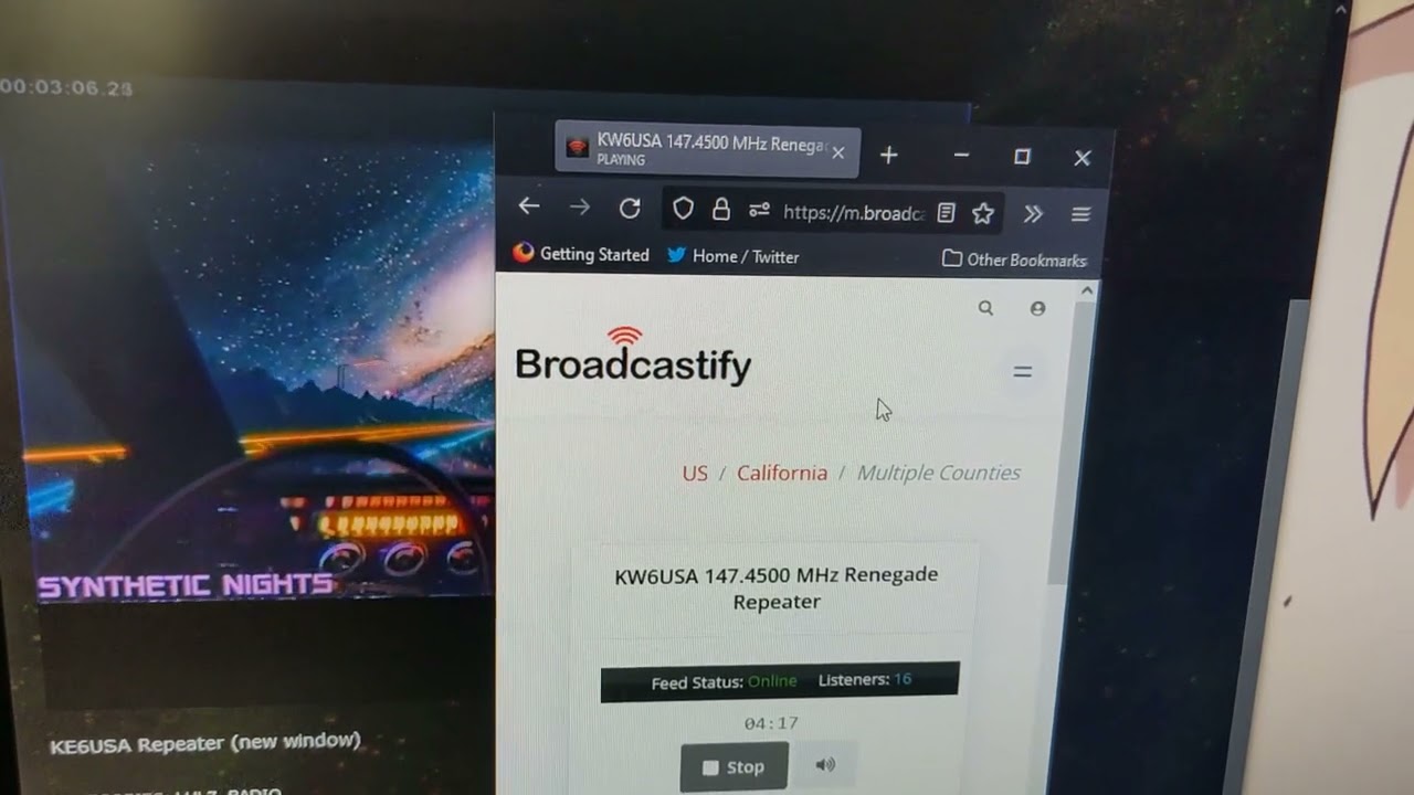 an absolute shitpost: synthwave and the 147.450 repeater