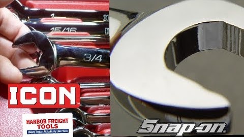 ICON Tool box and Tool Review  Pt 3 (ICON Hand Tools) From Harbor Freight