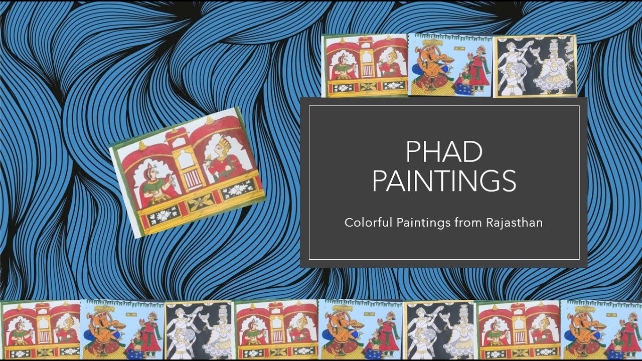 Phad painting / How to make Phad Painting step by step / Phad painting Rajasthan