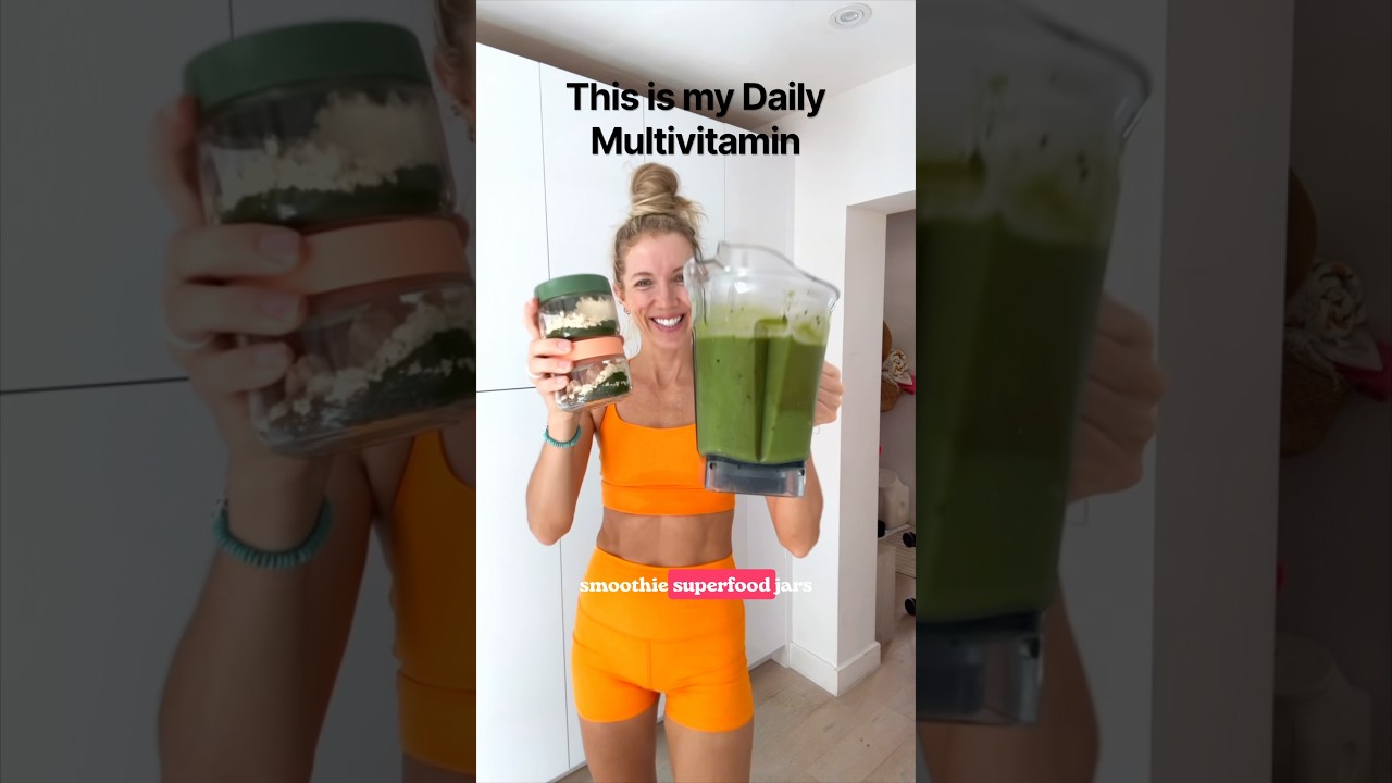 My Daily Green Smoothie is My Multivitamin (drinking this for 10+ years w/ amazing results)!π±ππͺ