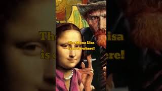 The Enigmatic Mona Lisa.#shorts #yt #leonardodavinci #monalisa #louvremuseum #art #viral #mystery