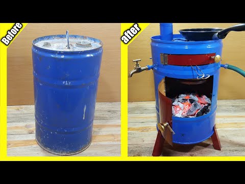 DIY amazing idea with a barrel | عمل أحسن فكرة برميل