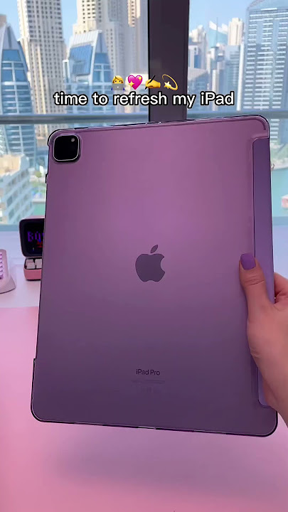 time to refresh my iPad 😍 best iPad accessories | iPad pro case