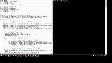 Incremental C# compilation with Bud and Roslyn