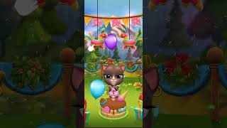 My Talking Cat Lilly  Birthday 🍰 Game Play #krantigamer #gameplay #shortfeed #shortvideos screenshot 5