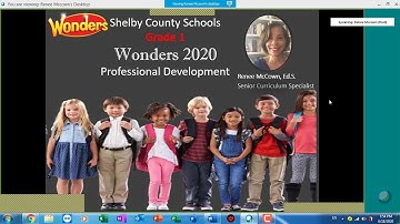 English Language Arts - Wonders 2020 - Overview & Training Webinar - Grade 1