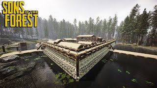 Getting The Top Of The Walls Built! (Sons Of The Forest 1.0)