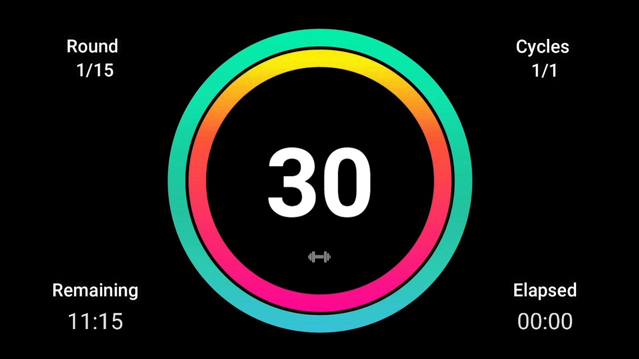 Tabata Timer 30/20 - HIIT Timer 30/20 - Interval Timer 30/20 - YouTube