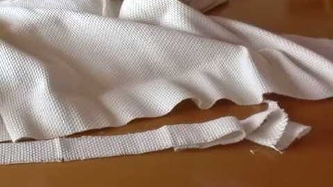 Swedish weave, Part one: Preparing monks cloth