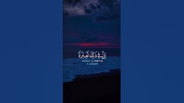 ﴿يقلب الله الليل والنهار إن في ذلك لعبرة لأولي الأبصار﴾ تلاوة خاشعة من سورة النور #شريف_مصطفى