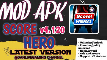 Score Hero MOD APK (Unlimited Money & All Items Unlocked) | 100% Working 2025