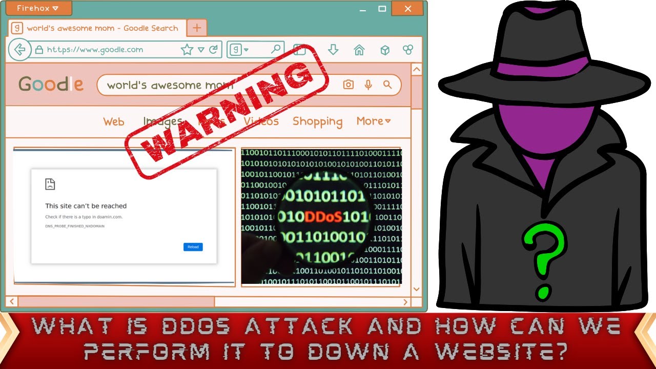 What is DDOS attack? || How to down any website Server with DDOS attack ...
